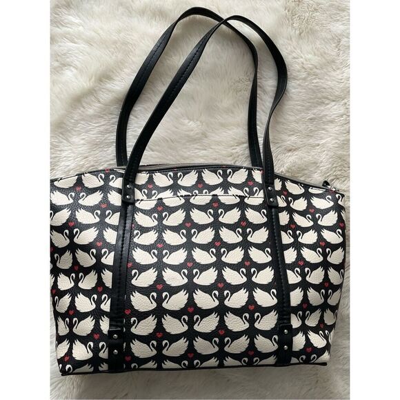 Relic Swan Heart Tote Bag Faux Leather - Picture 4 of 12